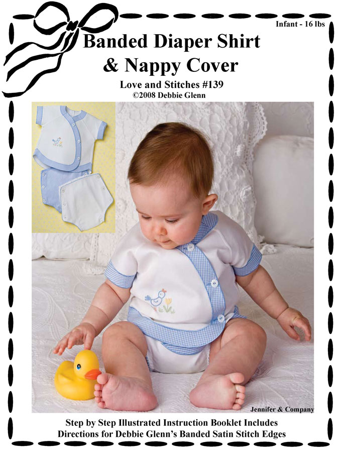 139 - Banded Diaper Shirt & Nappy Cover